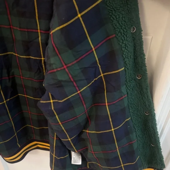 Ralph Lauren vintage bomber jacket // fleece